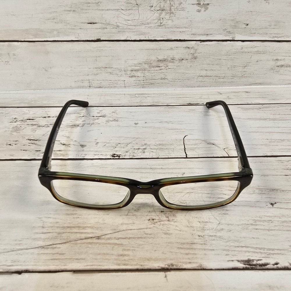 Ray-Ban RB 5187 2445‎ Olive Green Tortoise Rectangular Eyeglasses 50-16-140
